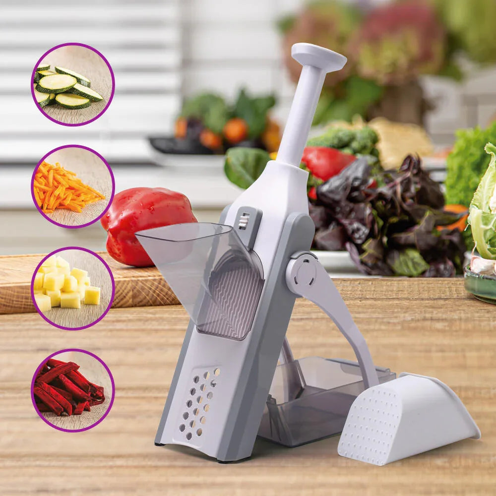 Mandolina Pro – Cortador Multifuncional de Verduras