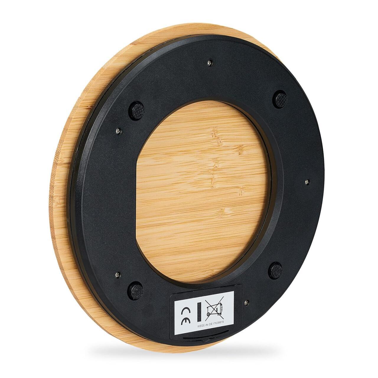 Balanza Digital de Cocina Bambú – Precisión y Elegancia Natural