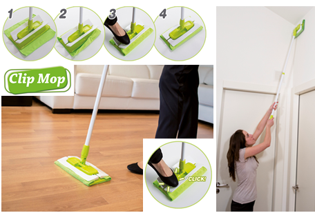 Clip Mop – Mopa Compacta y Versátil
