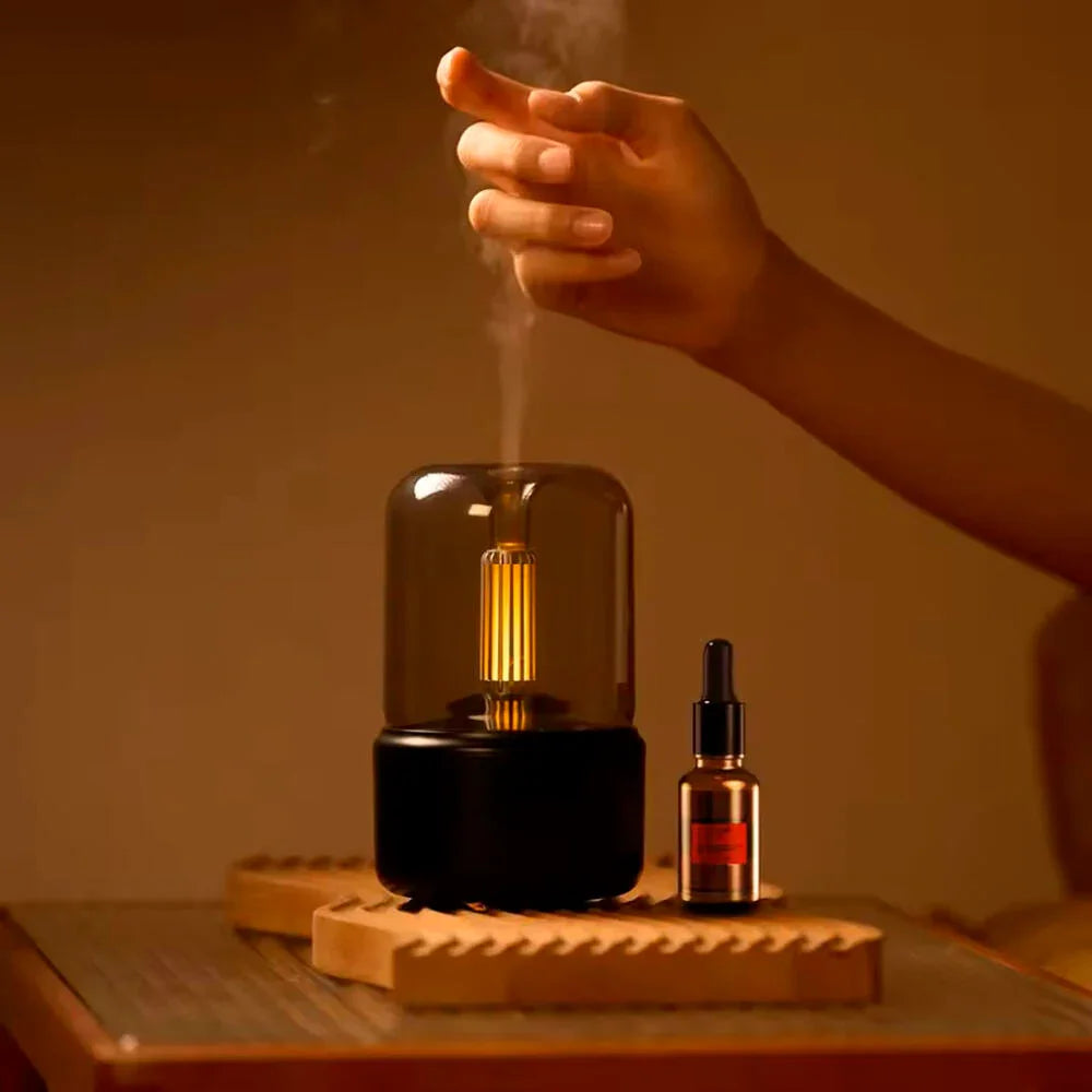 Humidificador Zen – Aromaterapia y Luz Ambiental
