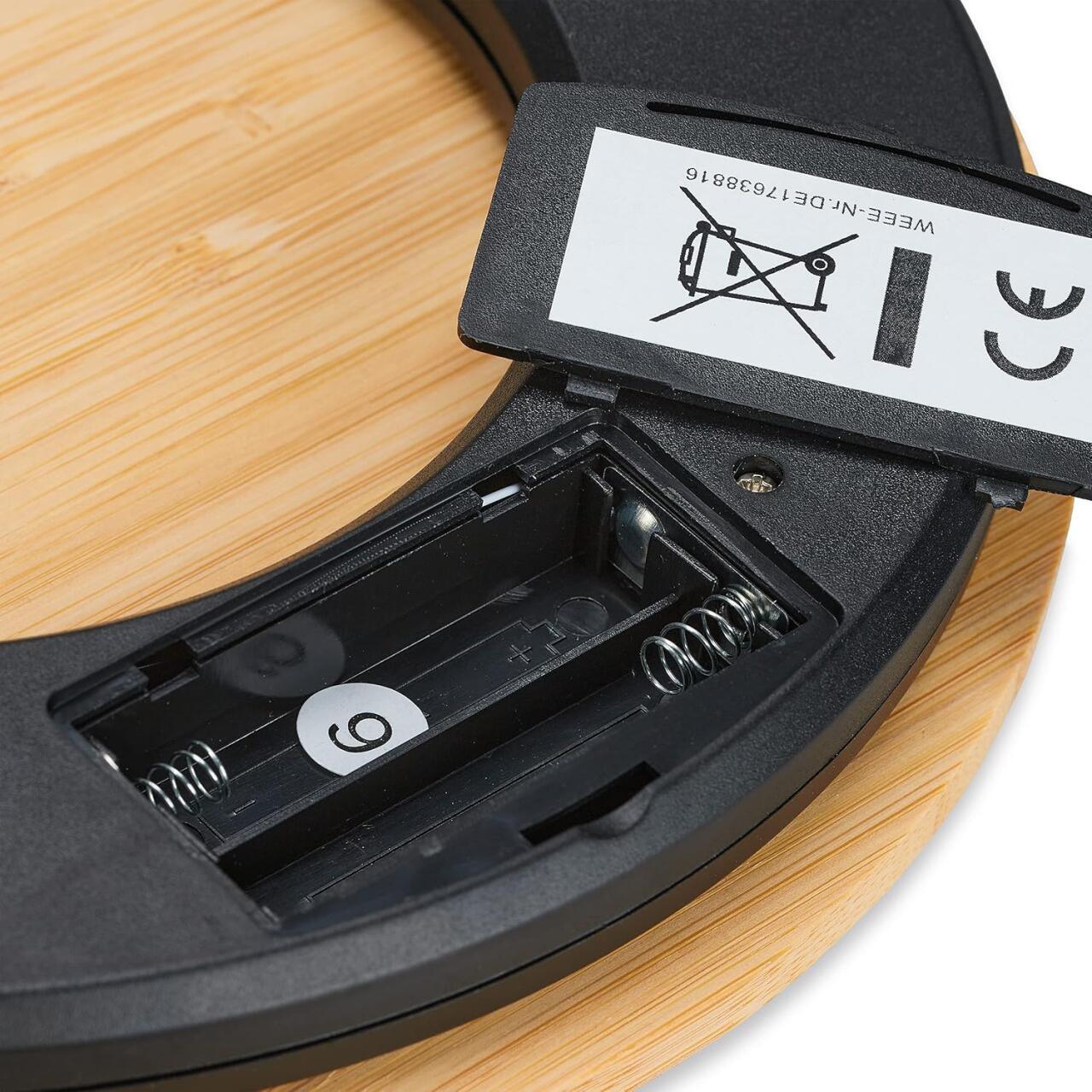Balanza Digital de Cocina Bambú – Precisión y Elegancia Natural