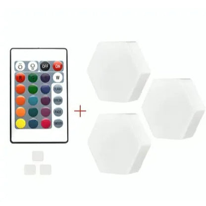 Luces decorativas hexagonales