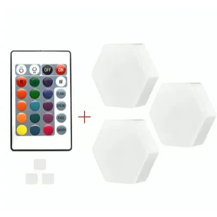 Luces decorativas hexagonales