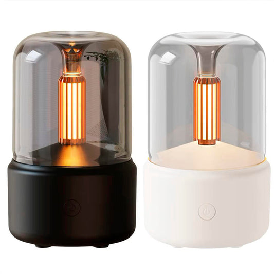 Humidificador con aromaterapia y luz ambiental