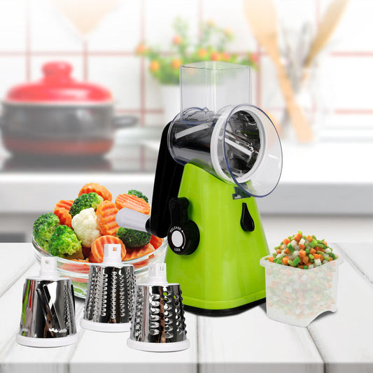 Cortador Pro – Manual de Verduras con 3 Cuchillas