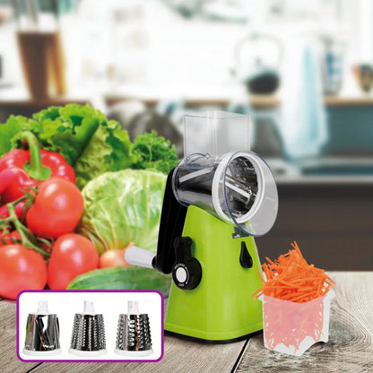 Cortador Pro – Manual de Verduras con 3 Cuchillas