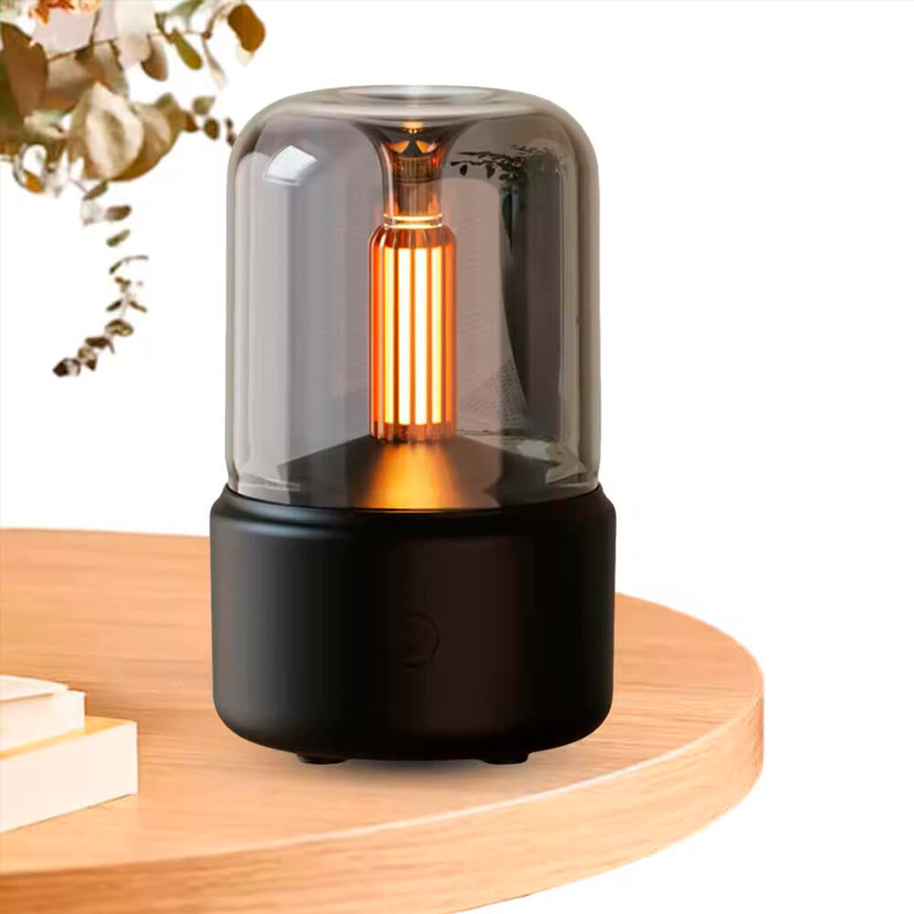 Humidificador con aromaterapia y luz ambiental