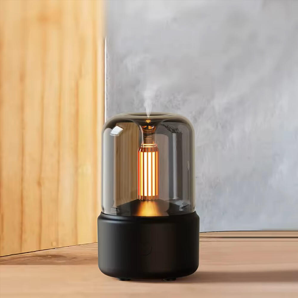 Humidificador con aromaterapia y luz ambiental