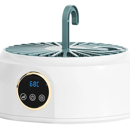 Secador eléctrico portátil con diseño plegable